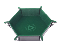 Die Hard Folding Hex Tray w/ Green Velvet
